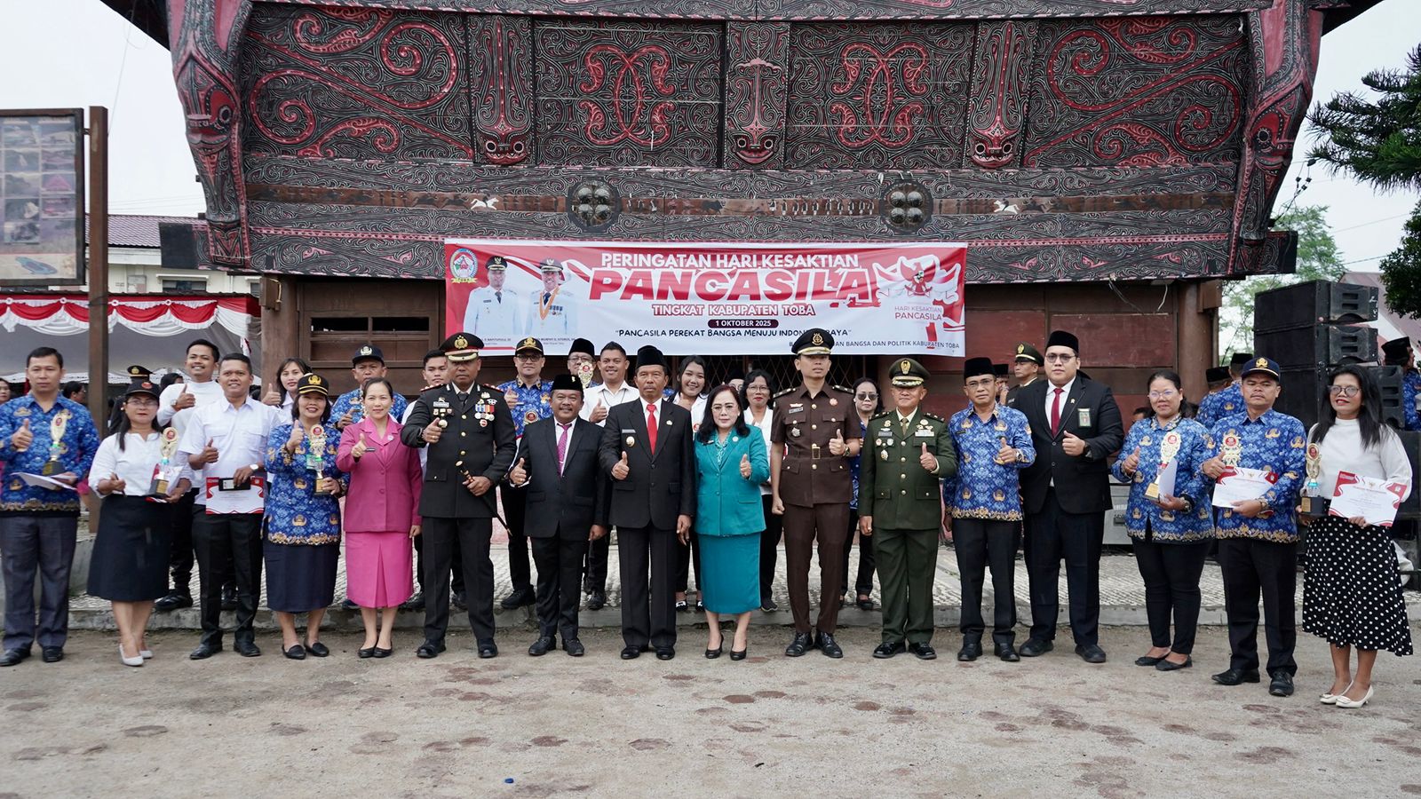 Hari Kesaktian Pancasila: Pemkab Toba Teguhkan Tekad Kebersamaan dan Rayakan Semangat Pancasila