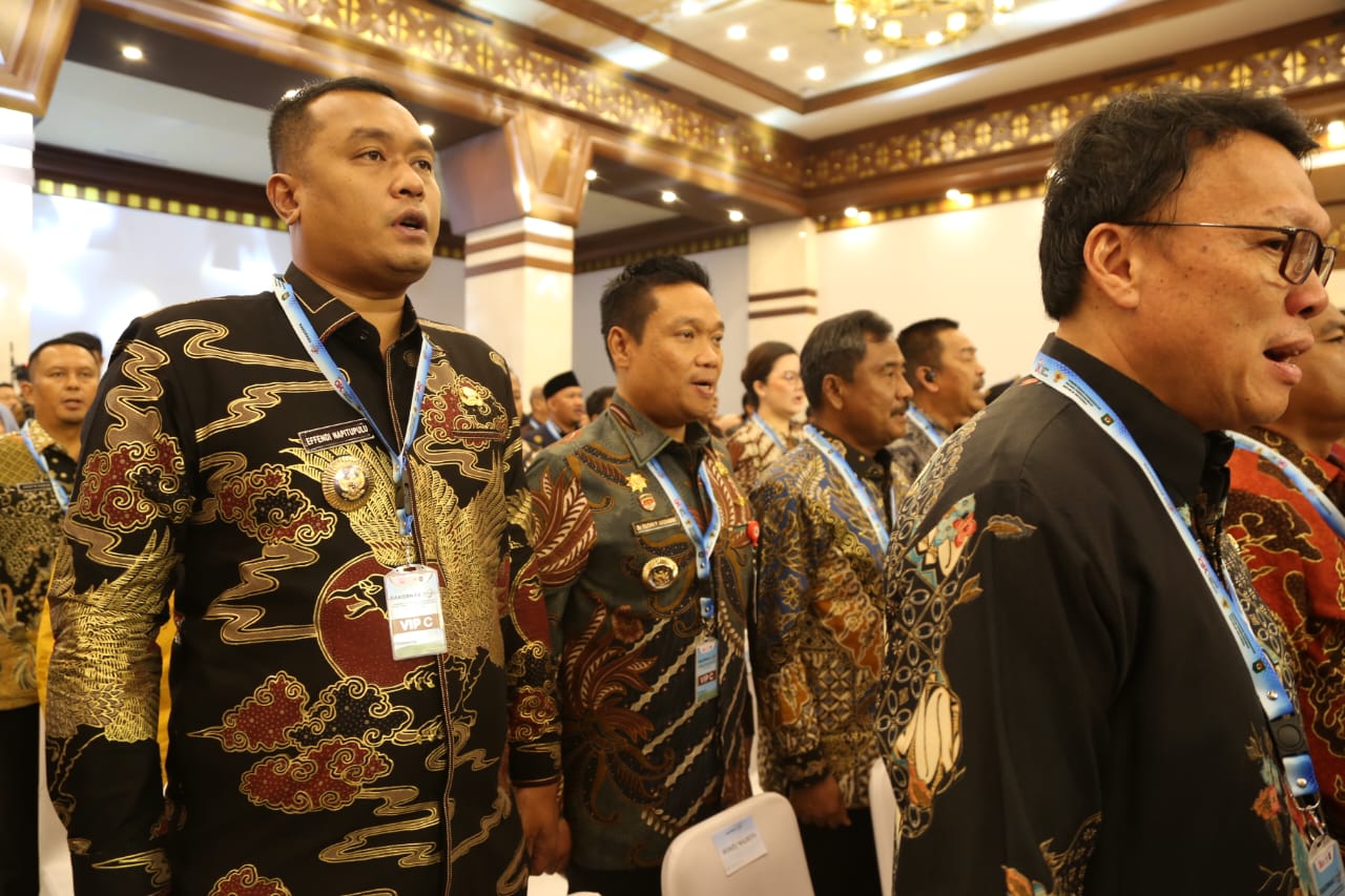 Bupati Toba Hadiri Rakornas TPAKD Tahun 2025 di Jakarta