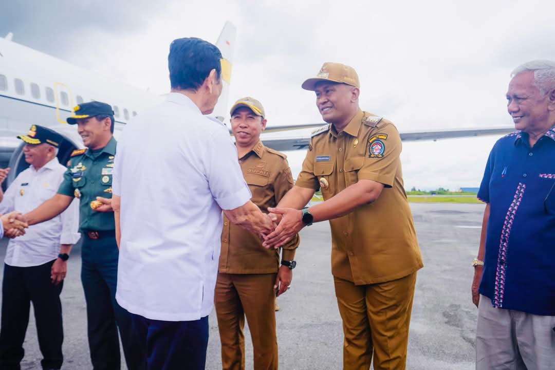Bupati Toba Sambut.Kunker Ketua DEN ,Luhut Binsar Pandjaitan 