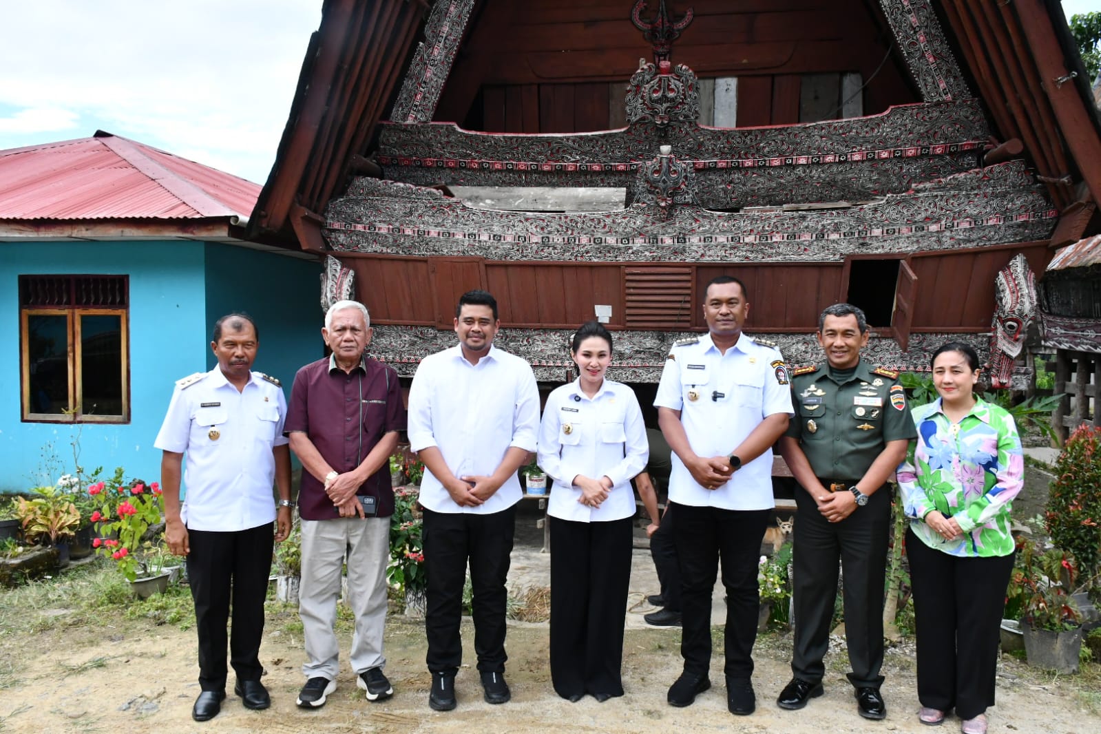 Kunker Ketua DEN ,Luhut Binsar Pandjaitan di Toba