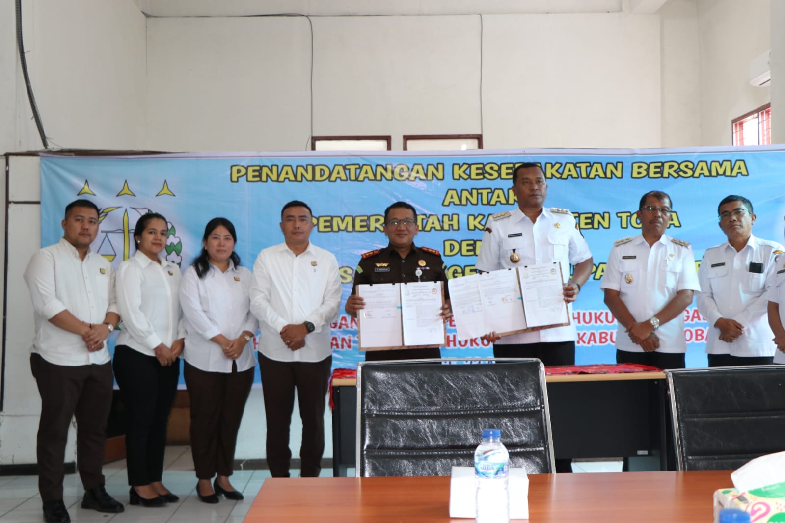 Pemkab dan Kejari Toba Tandatangani Kesepakatan Bersama