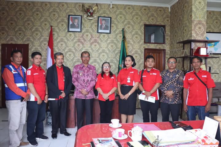 Wabup Toba Dorong PMI Toba Lebih Aktif di Lapangan