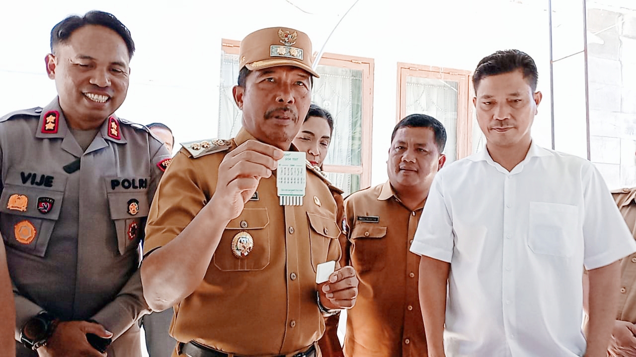 Wabup Toba dan Kapolres Tes Urin, Tunjukkan Komitmen Perangi Narkoba