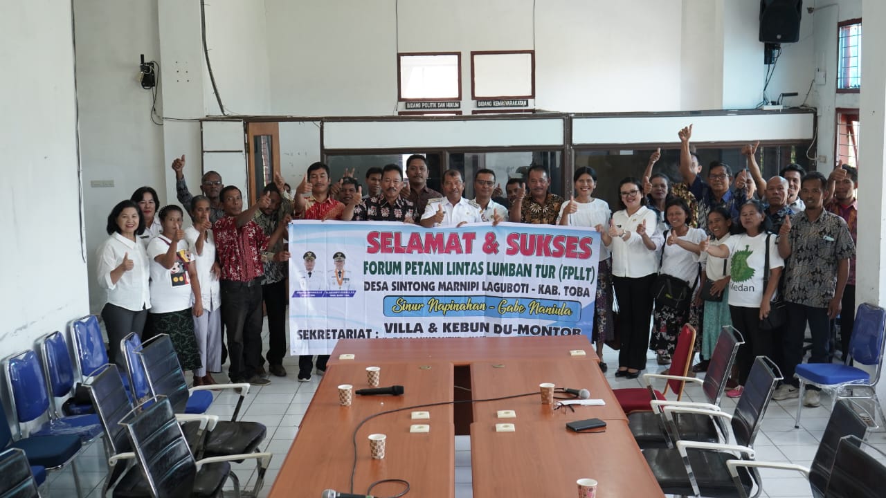 Pemkab Toba Sambut Baik Berdirinya Forum Petani Lintas Lumban Tur