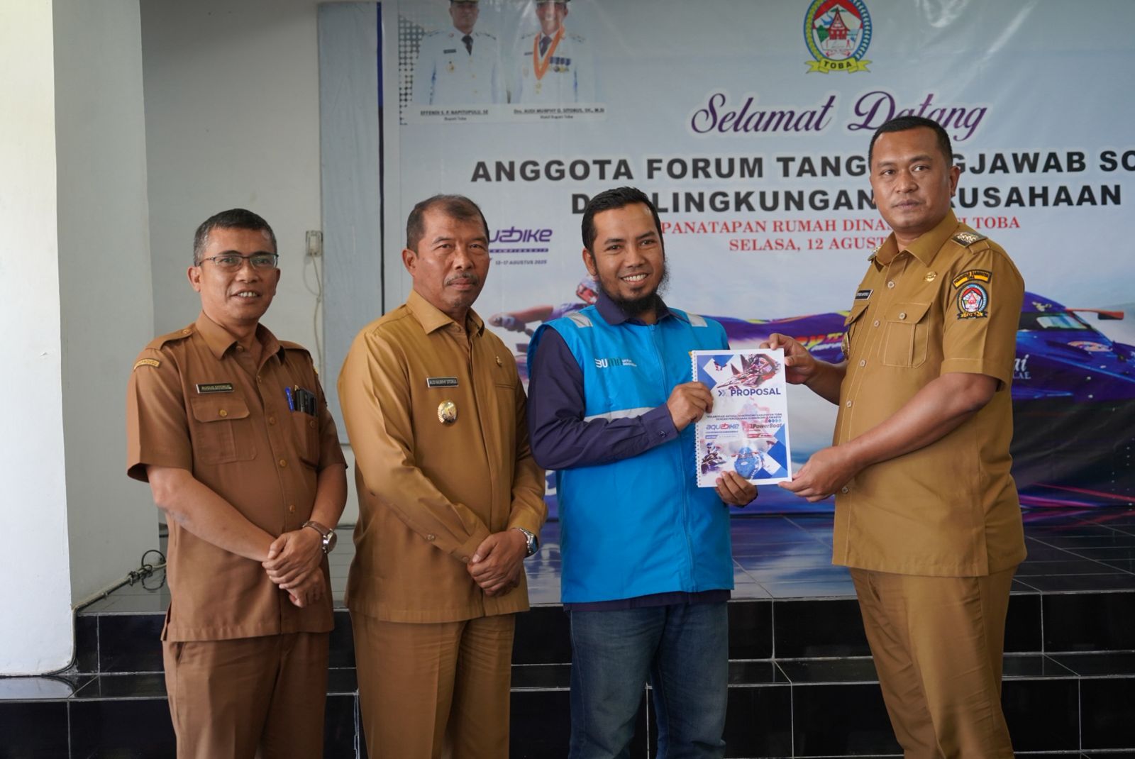 Bupati Toba Sampaikan Harapan dan Koordinasi Program Lingkungan Perusahaan
