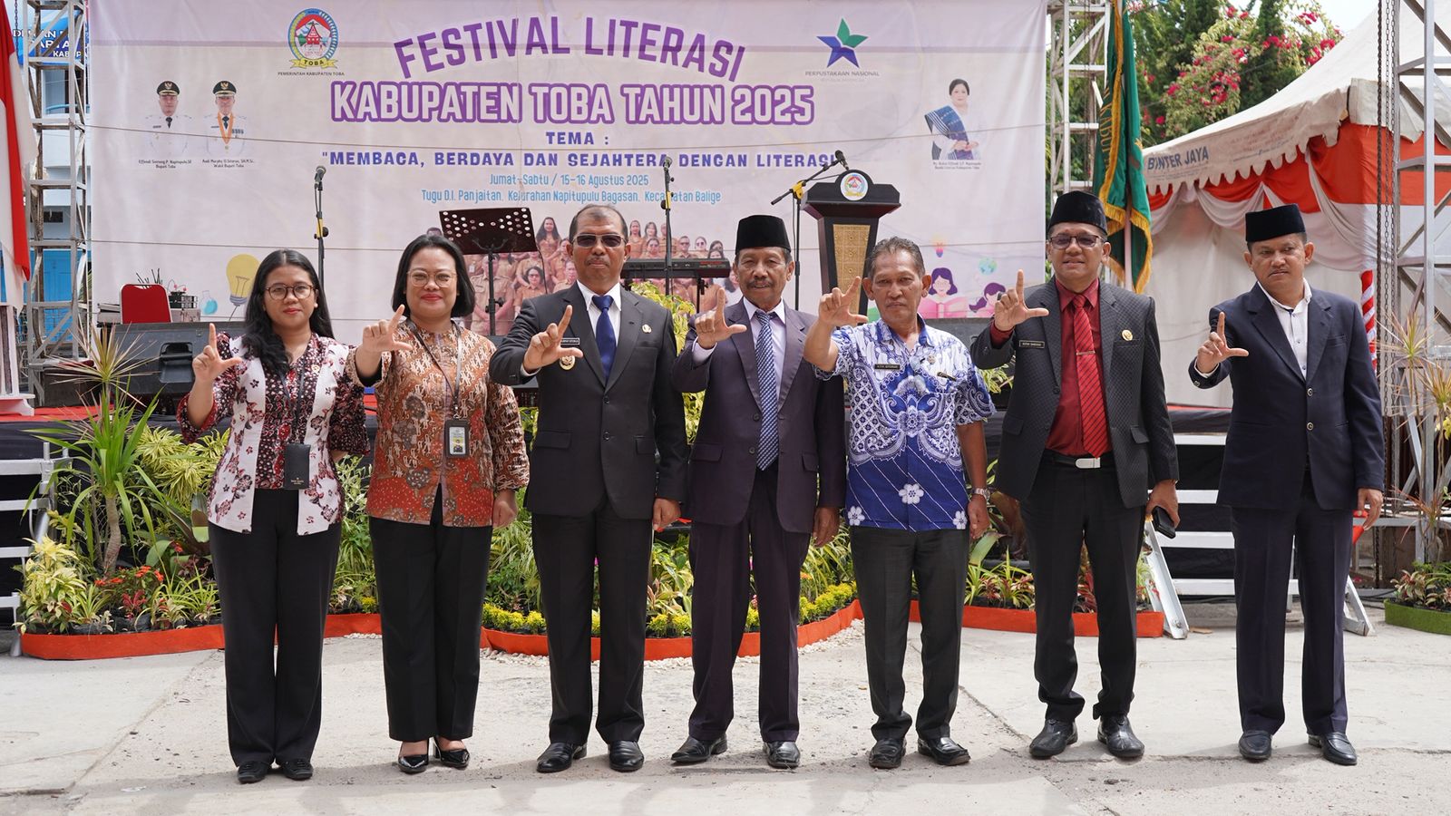 Festival Literasi Kabupaten Toba  Dorong Masyarakat Gemar Membaca di Era Digital
