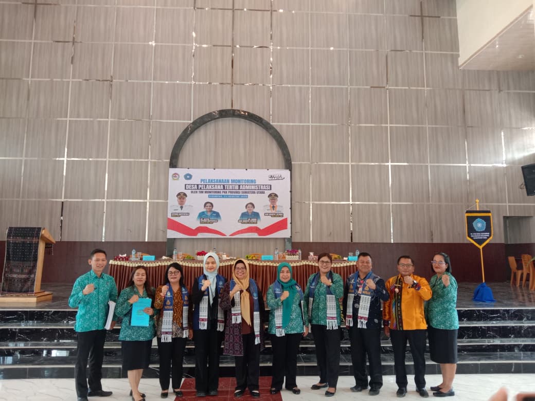 Memonitor Desa Tertib Administrasi di Sigumpar: Wujud Penguatan Desa Binaan PKK