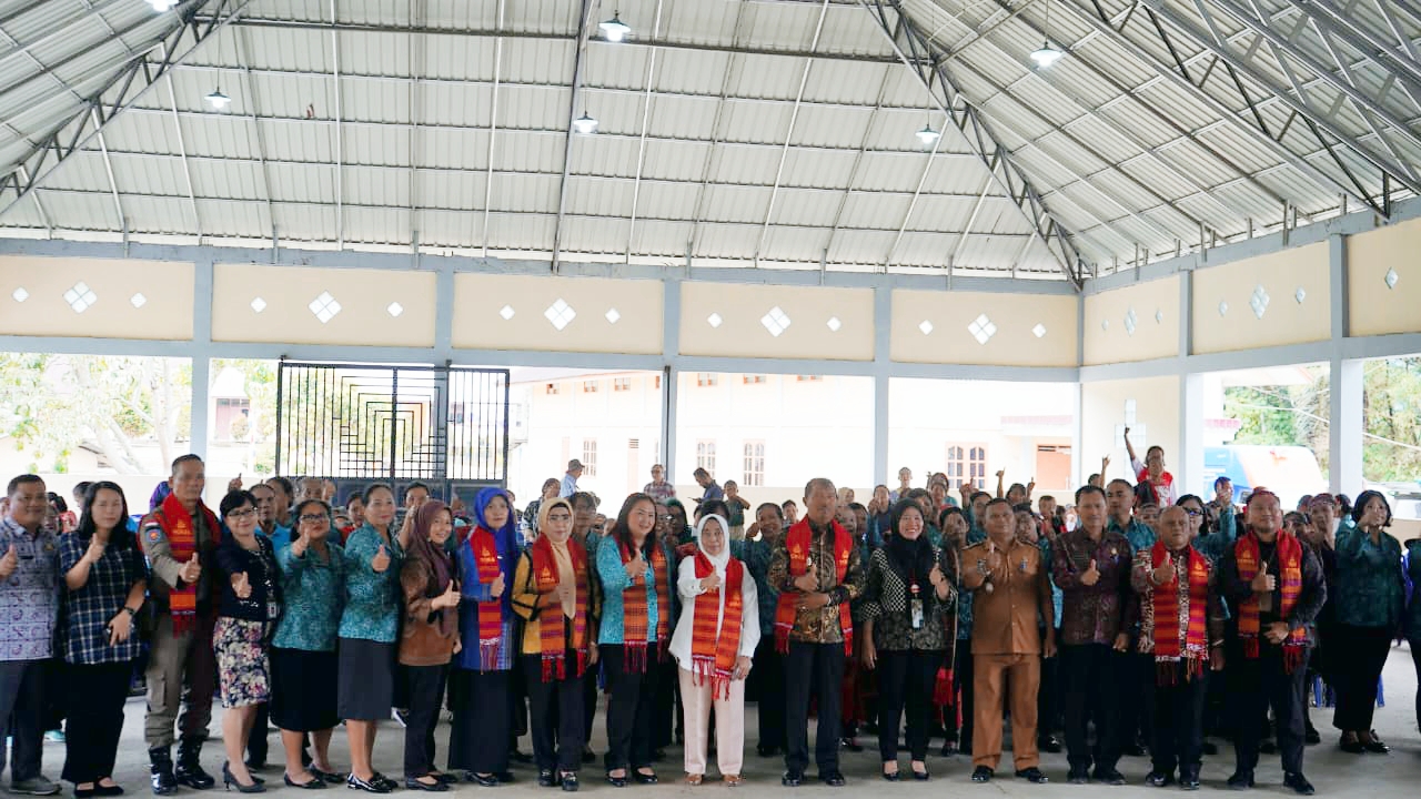 TP PKK Provinsi Monitoring Desa Binaan TP PKK Kabupaten Toba