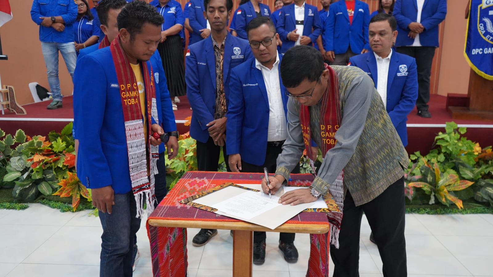 DPC GAMKI Toba Dilantik, Diharapkan Dapat Jalin Kerjasama Wujudkan Toba Mantap 2029