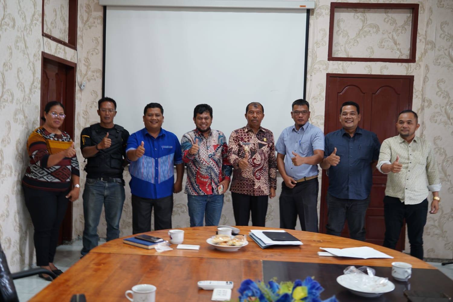 Bawaslu Sampaikan Permohonan Perpanjangan Pinjam-Pakai Gedung ke Pemkab Toba