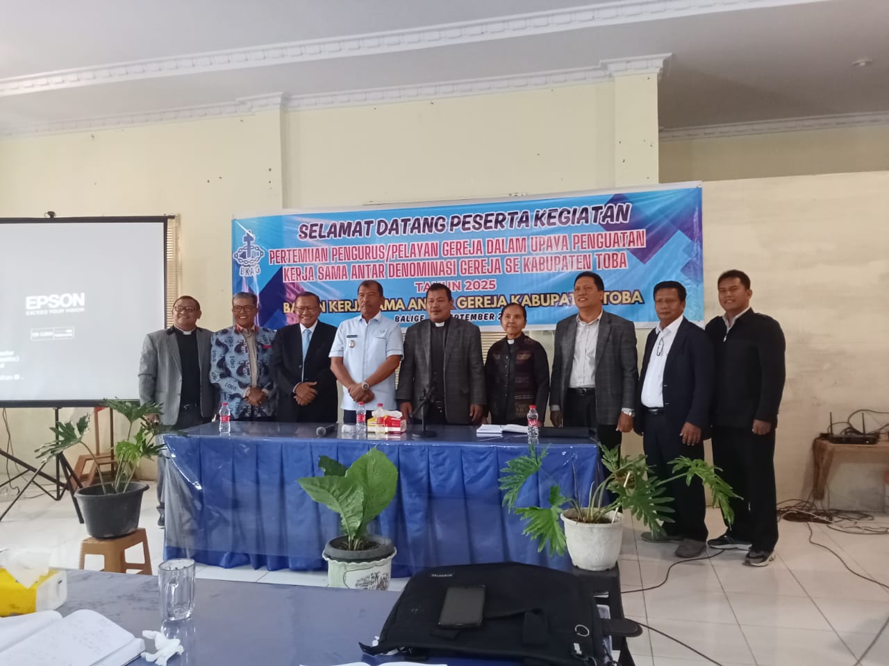 Pemkab Toba Dukung  Upaya Penguatan Kerja Sama antar Denominasi Gereja 