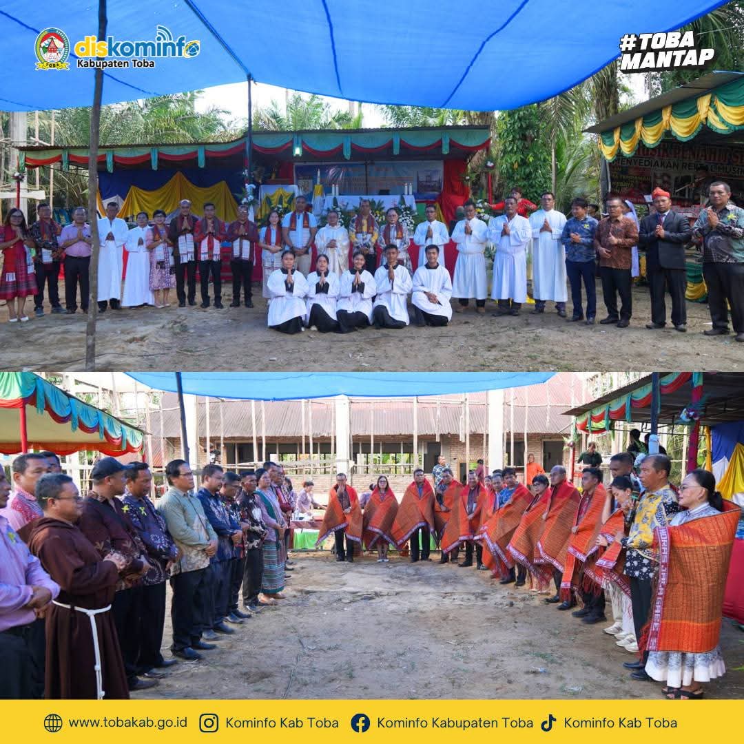 Pesta Paskah Rayon di Gereja Katolik St. Markus Adian Baja