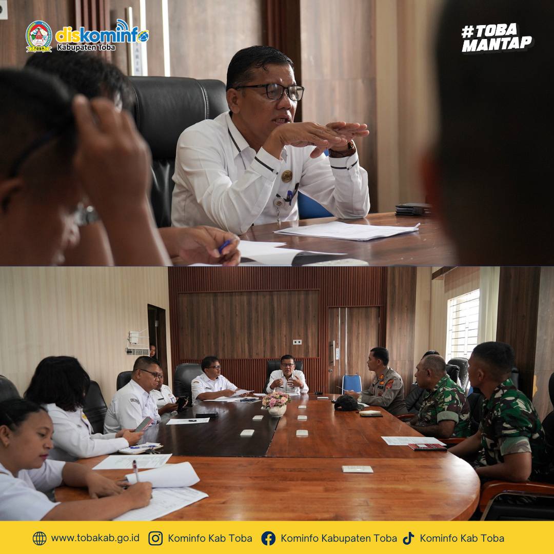 Pemkab Toba Matangkan Persiapan Upacara Hari Kebangkitan Nasional 2026 dan Hari Lahir Pancasila