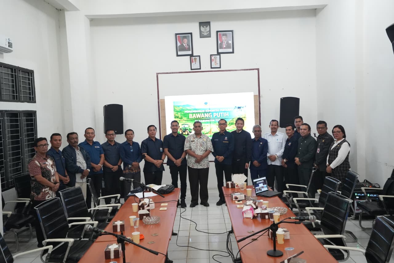 Pemkab Toba Bersinergi Wujudkan Swasembada Bawang Putih, Siapkan Lahan 500 Ha