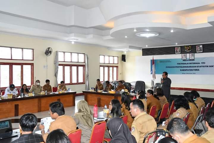 Pemkab Toba dan BPS Kabupaten Toba Kolaborasi Melaksanakan Evaluasi Penyelenggaraan Statistik Sektoral
