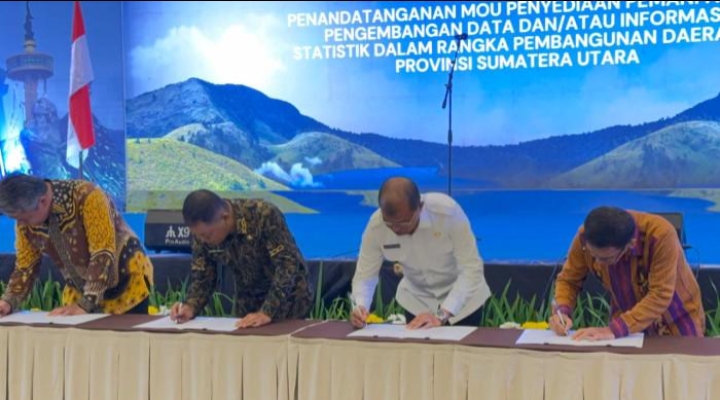 Wabup Tandatangani Nota Kesepahaman Pengelolaan Data Tunggal Sosial Ekonomi Nasional (DTSEN
