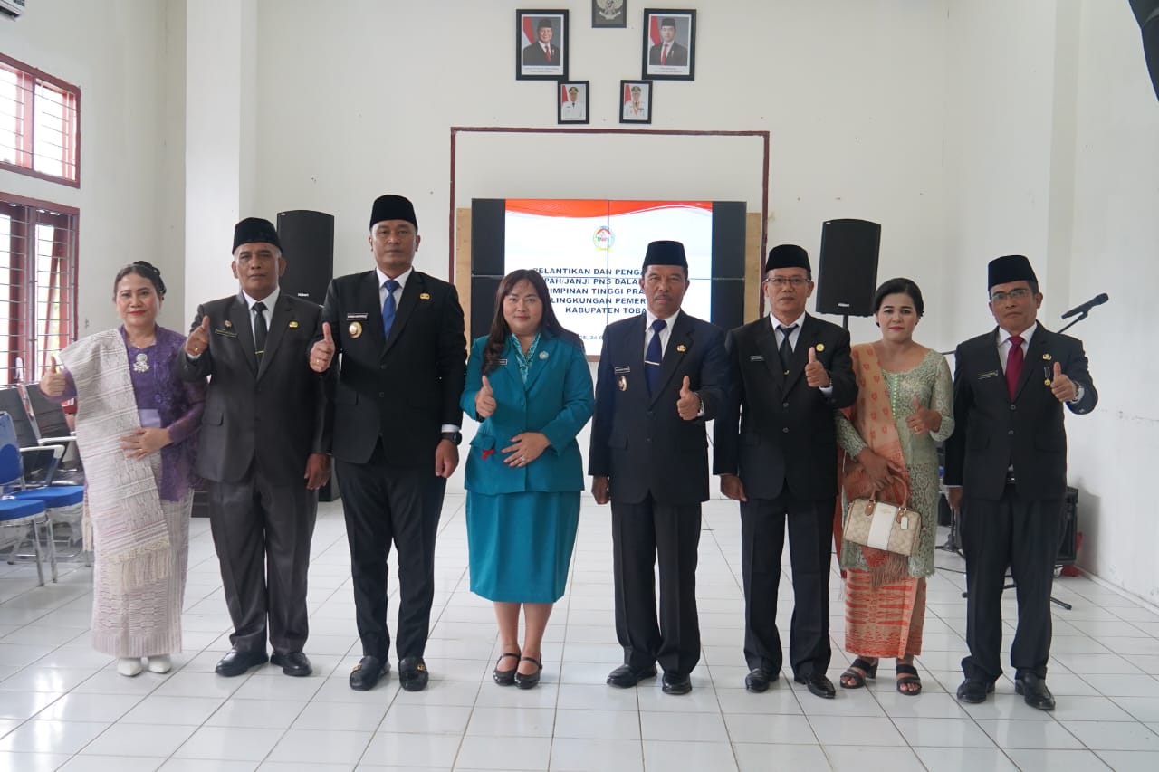 Bupati Toba Sampaikan Terima Kasih Atas Dedikasi Augus Sitorus Sebagai Sekda Toba