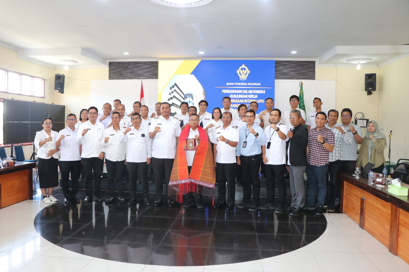 BPK RI Perwakilan Sumut Kunker dan Supervisi ke Pemkab Toba