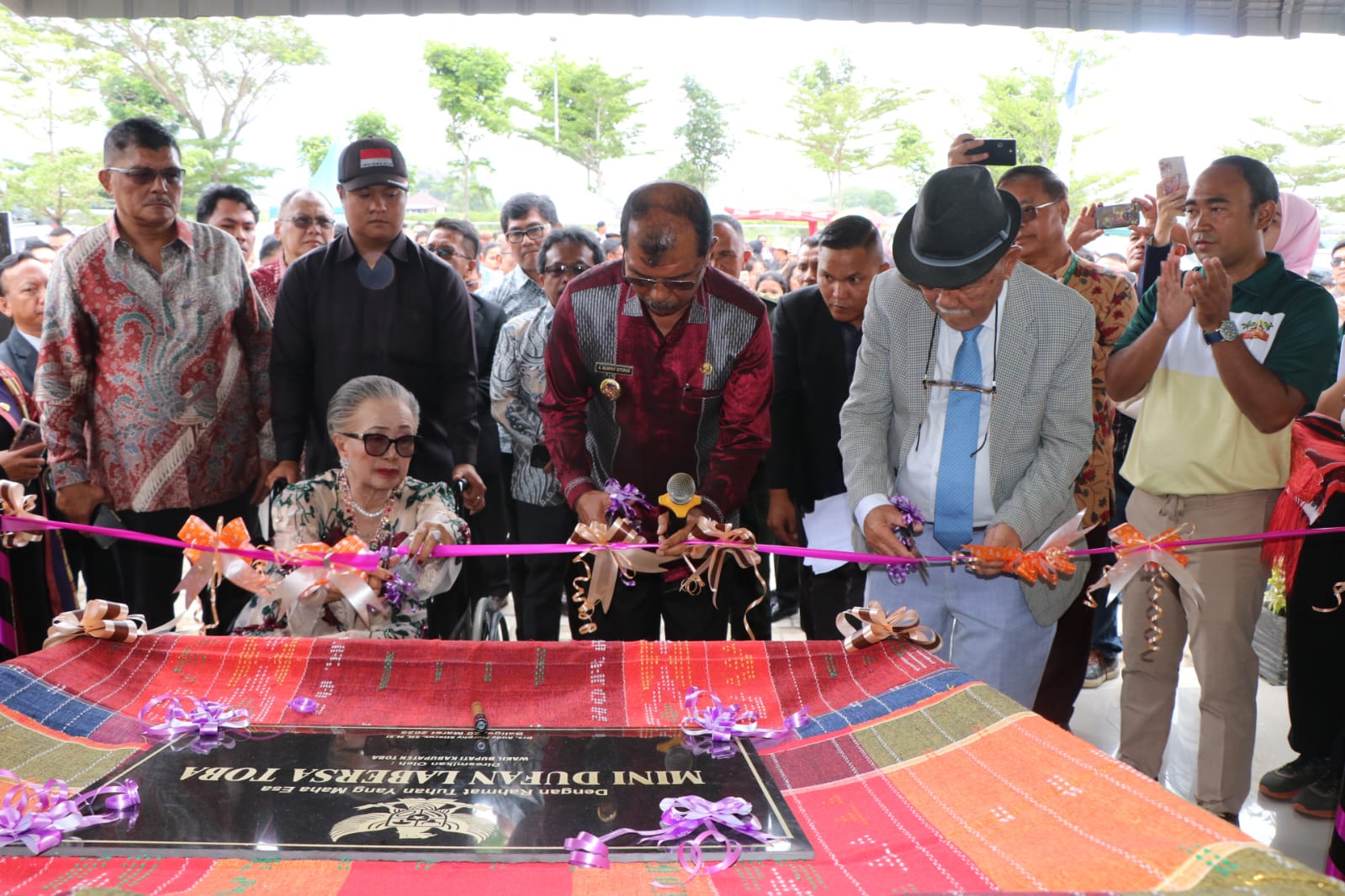 Wakil Bupati Toba Resmikan Mini Dufan Labersa Toba