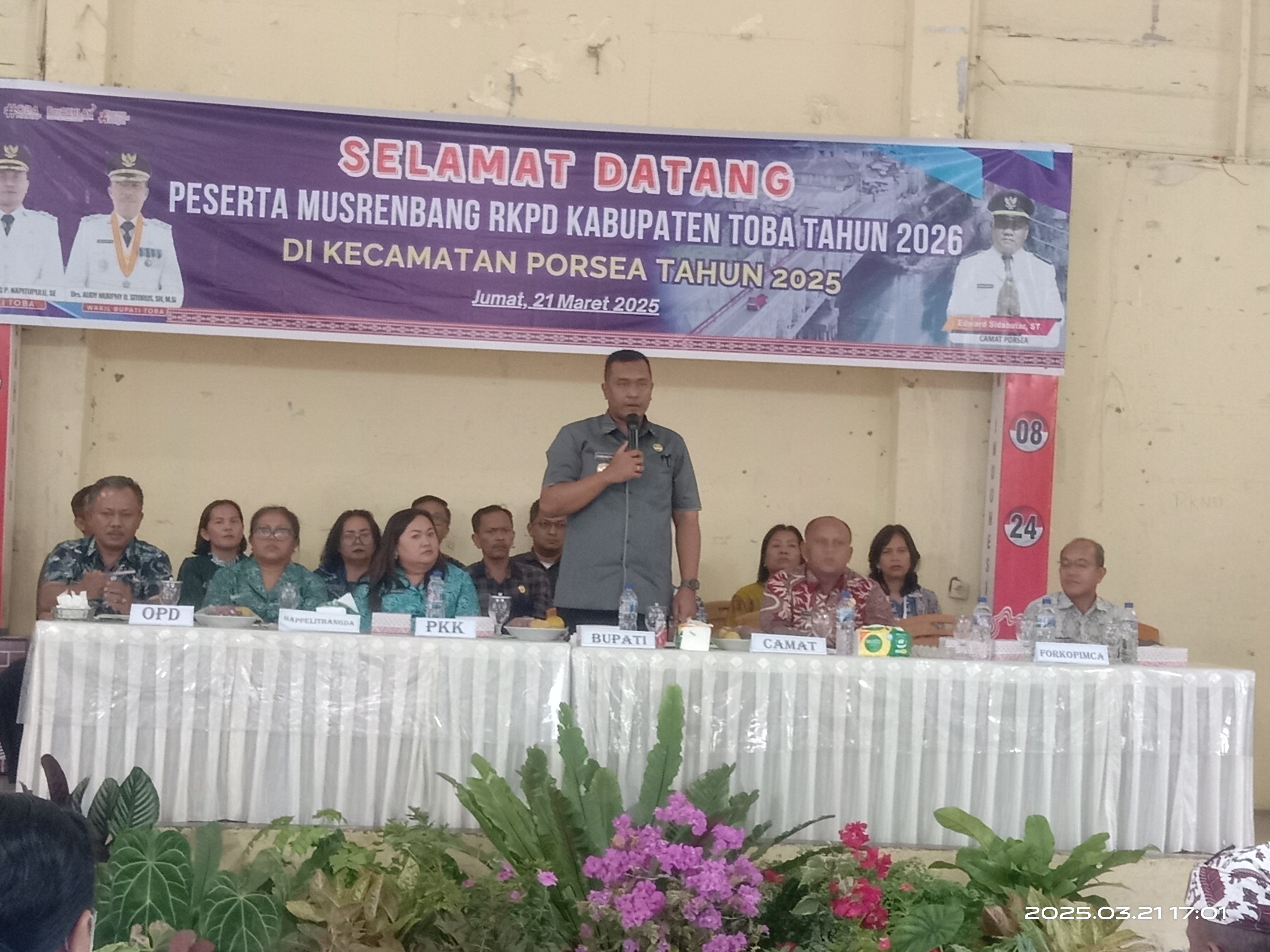 Keluhan Air PDAM di Musrenbang Porsea
