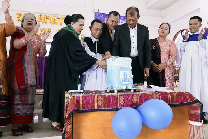 HUT ke-28 HKI Hinalang Balige,Pemkab Toba Ikut Bersukacita