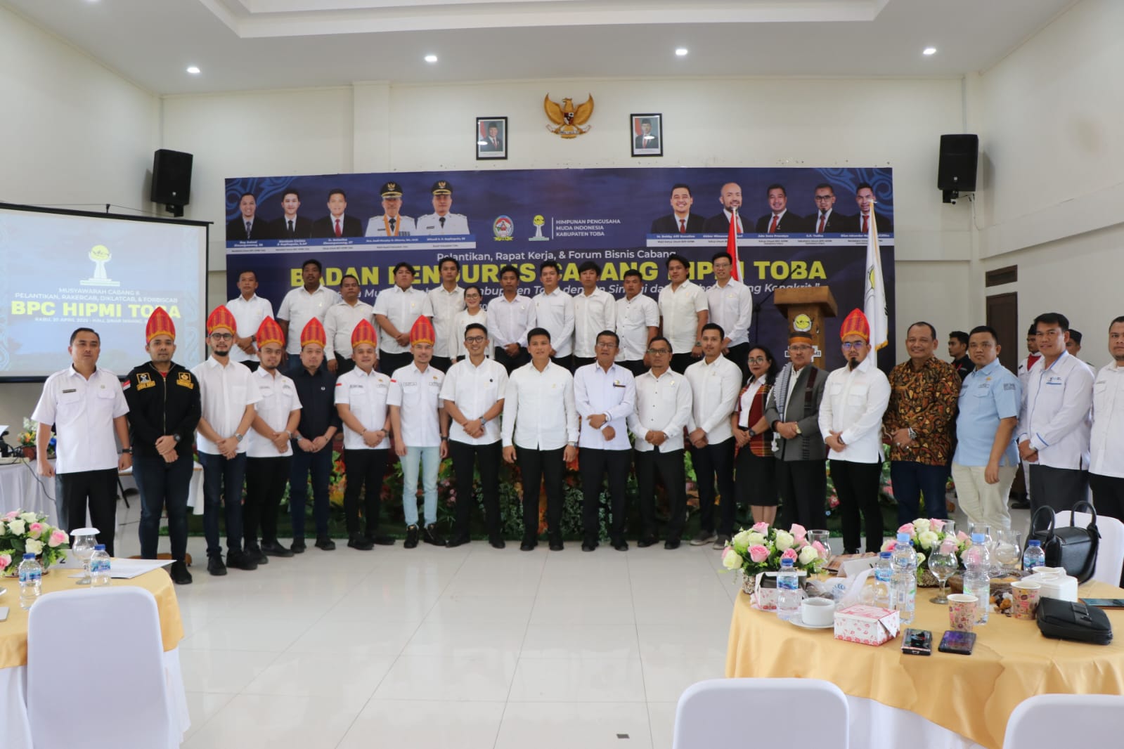 BPC HIPMI Toba Periode 2025-2028 Dilantik,Antonius Simangunsong Jadi Ketua