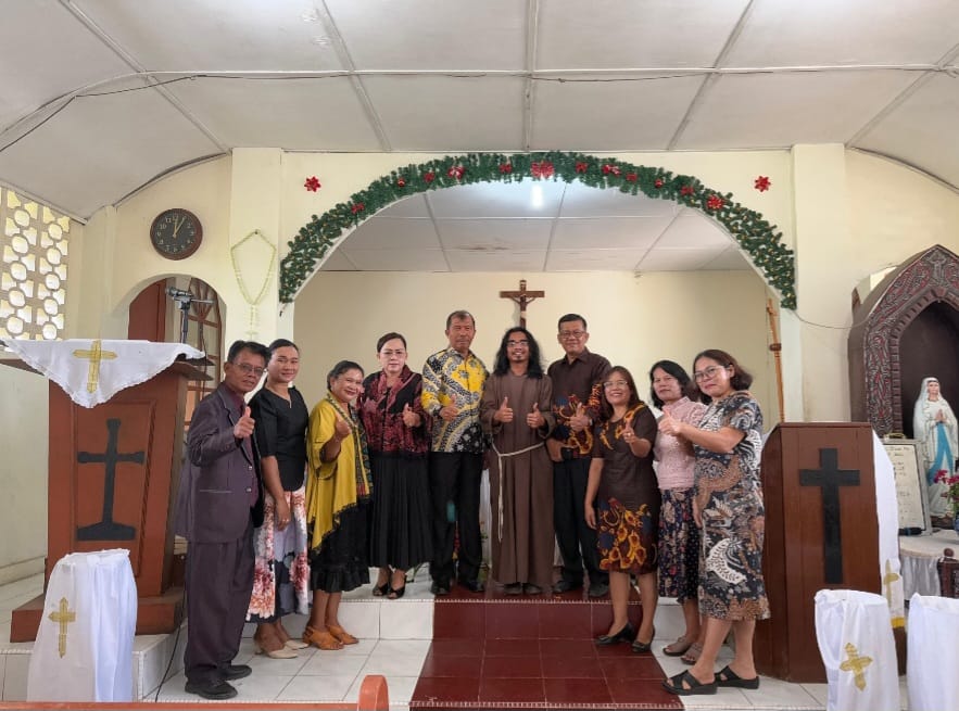 Lewat Kunjungan Gereja, Wakil Bupati Toba Ingatkan Warga Bahaya Cuaca Ekstrim