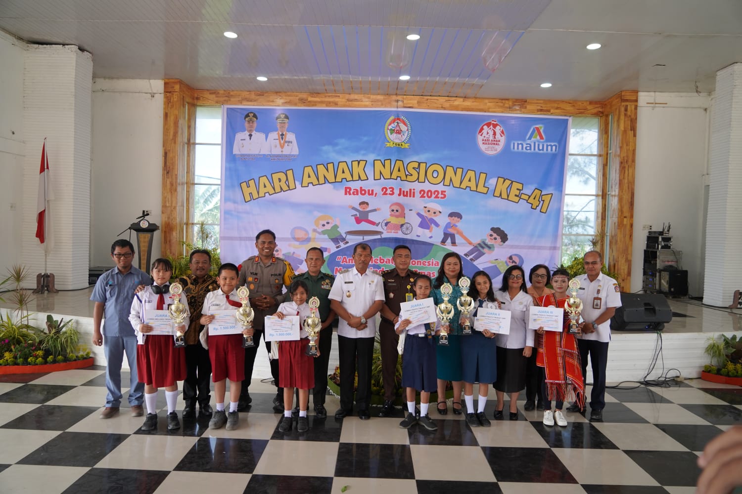 Perayaan Hari Anak Nasional ke-41,Wakil Bupati : 'Anak Adalah Investasi Terbesar'