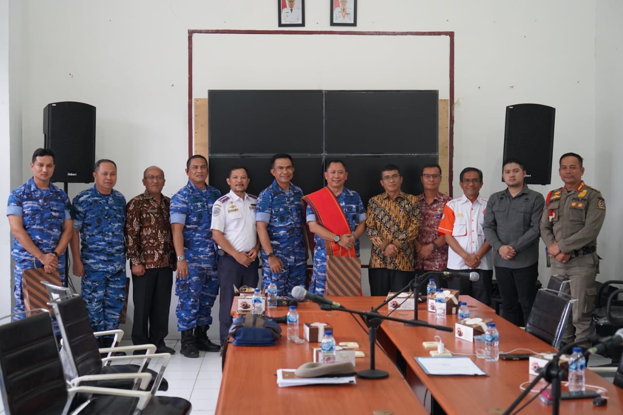 Kegiatan Survey Semarak Dirgantara 2025 di Sumut, Waaspotdirga Kasau Audiensi dengan Pemkab Toba