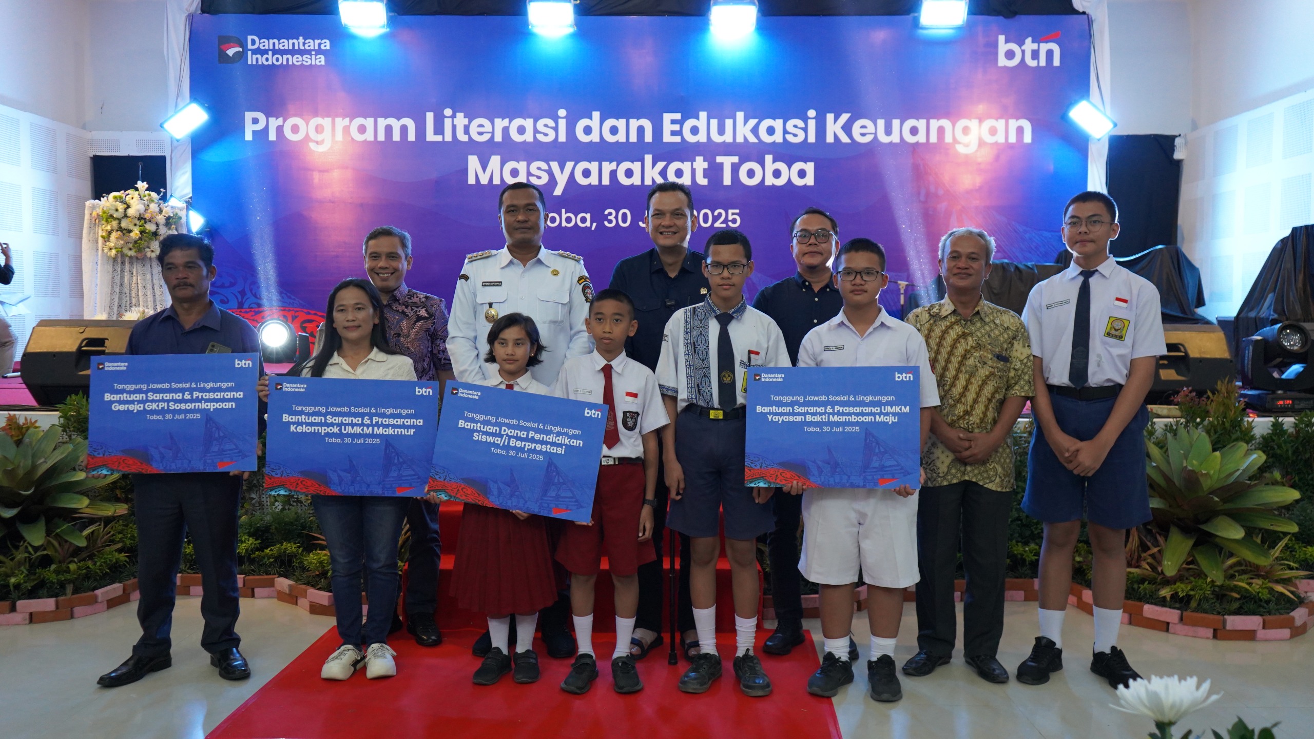 BTN dan DPR RI Gelar Literasi dan Edukasi Keuangan untuk Masyarakat Toba
