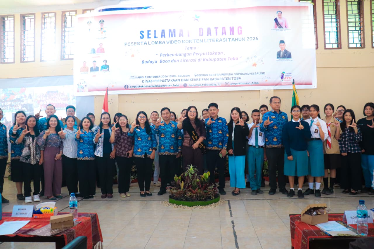 Bunda Literasi Toba Ajak Masyarakat Terus Berkarya Kampanyekan Budaya Literasi