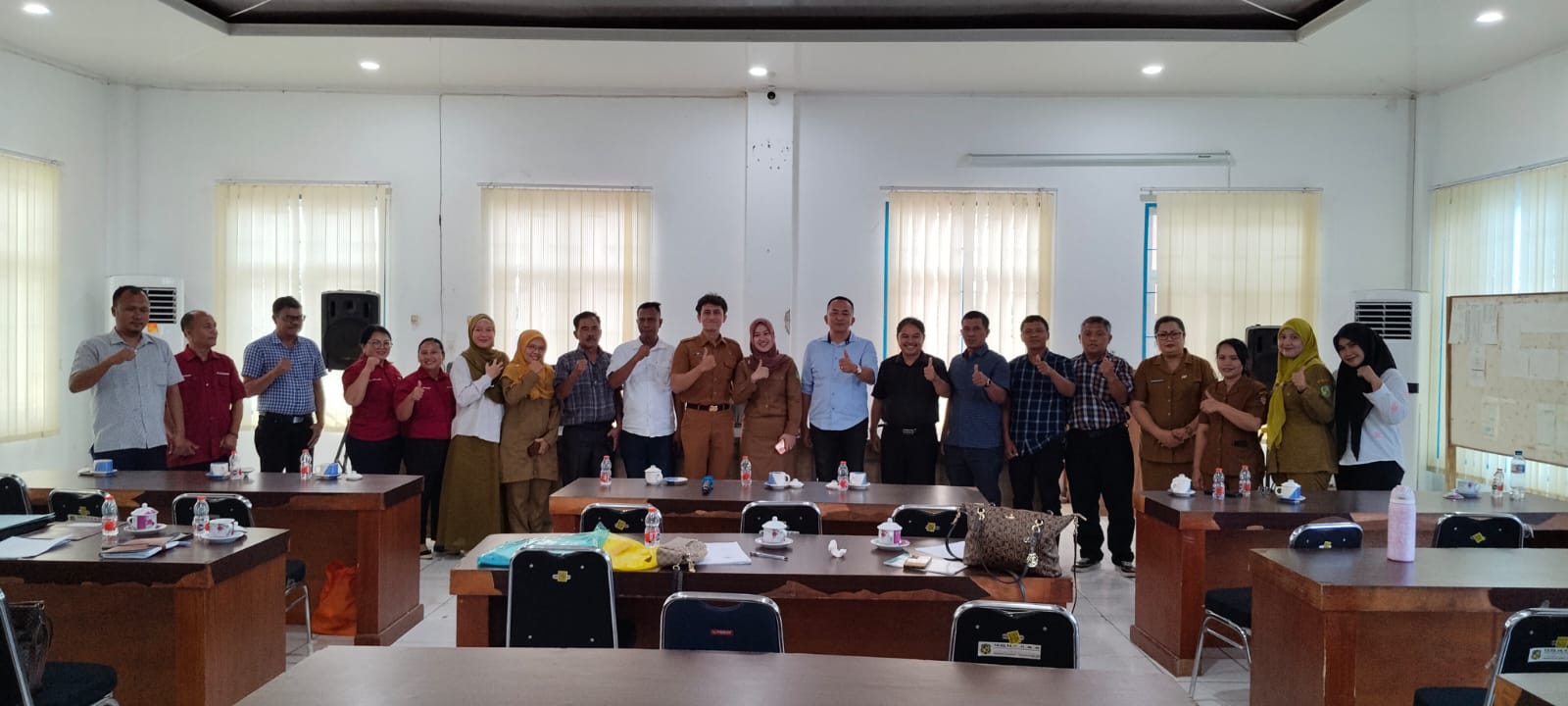 Komisi A DPRD Toba Konsultasi Terkait SP4N Lapor ke Diskominfo Medan