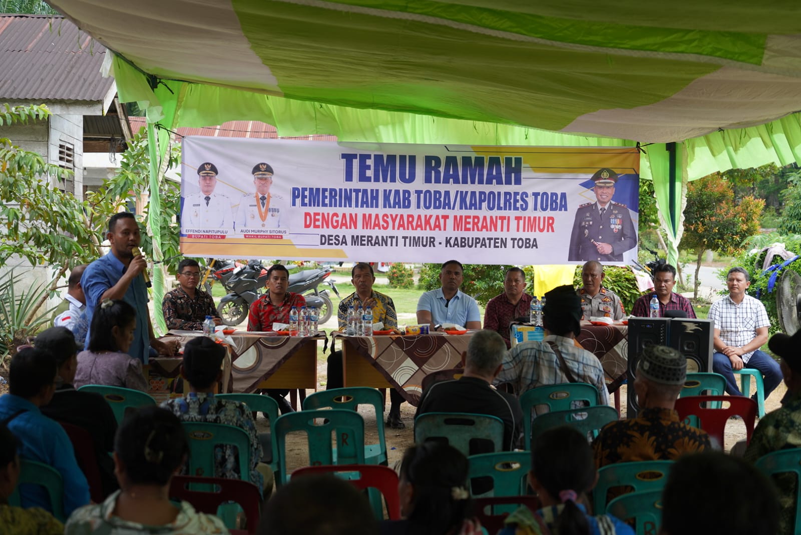 Lewat Temu Ramah, Warga Sampaikan Keluhan Peredaran Narkoba Kepada Kapolres Toba
