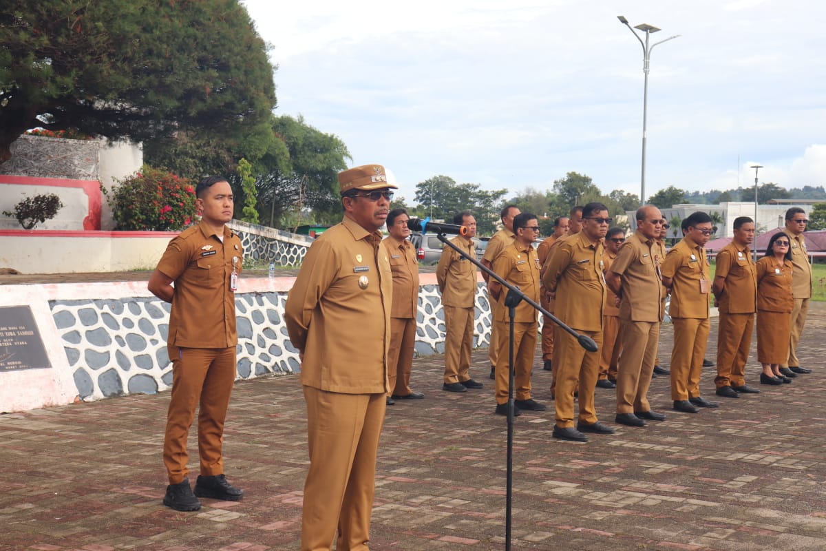 Wabup Toba Minta BKPSDM Sosialisasi Sasaran Kinerja Pegawai