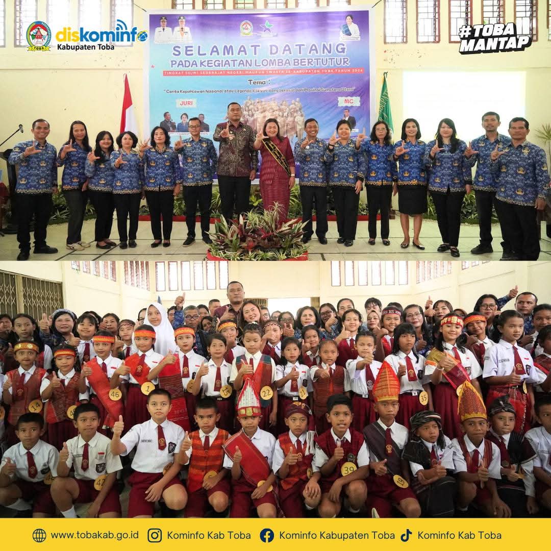 Generasi Muda Toba Tampil Memukau di Lomba Bertutur 2026, Menjadi Wujud Nyata Cinta Literasi dan Budaya